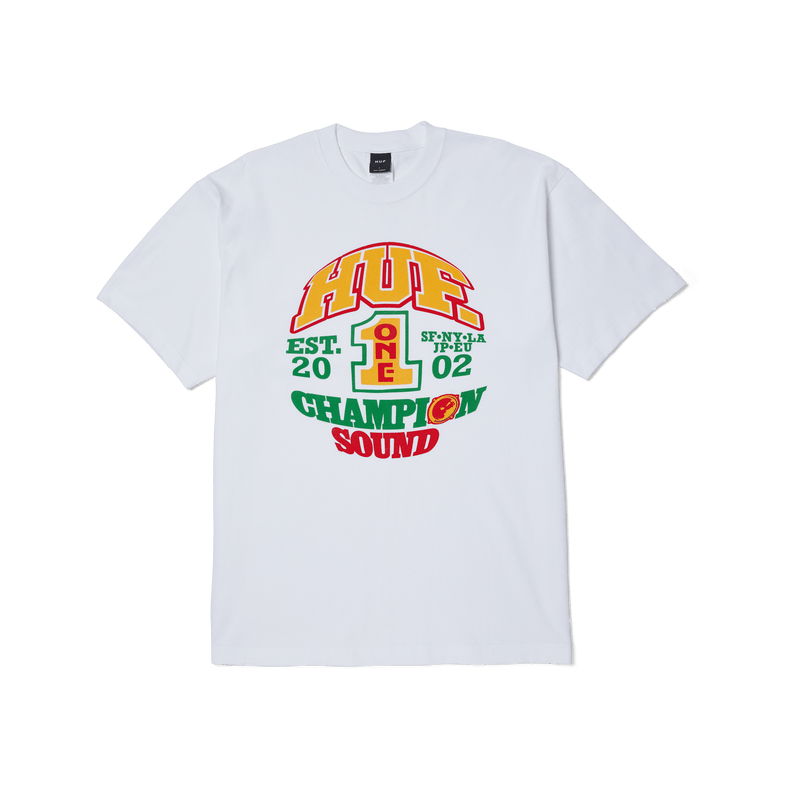 HUF Champion Sound T-Shirt White