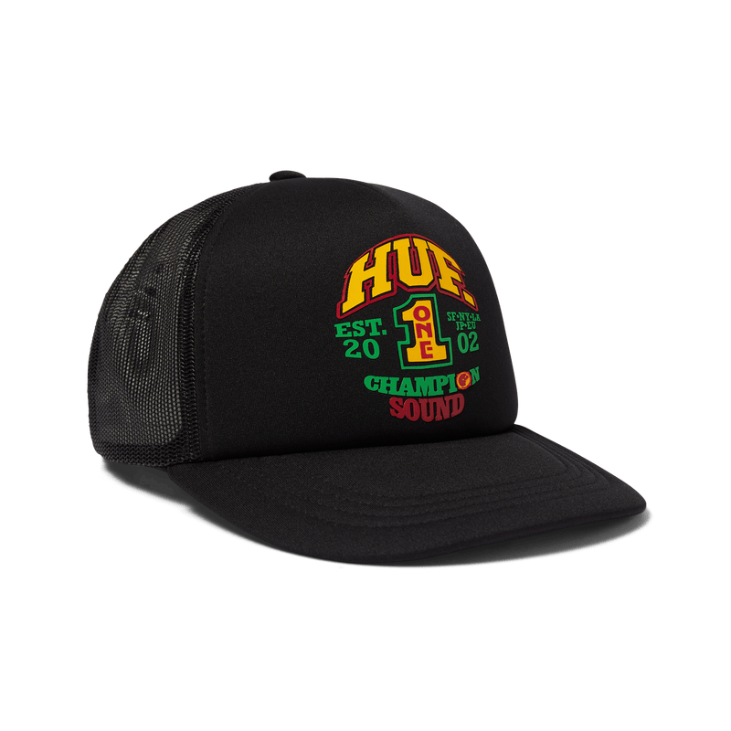 HUF Champion Sound Trucker Black