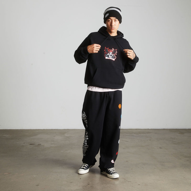 HUF Chaos Pullover Hoodie Black