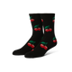 HUF Cherry Bomb Crew Sock Black