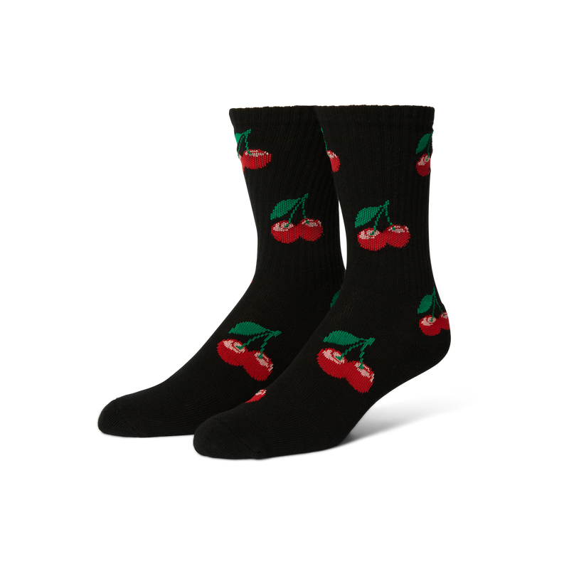 HUF Cherry Bomb Crew Sock Black