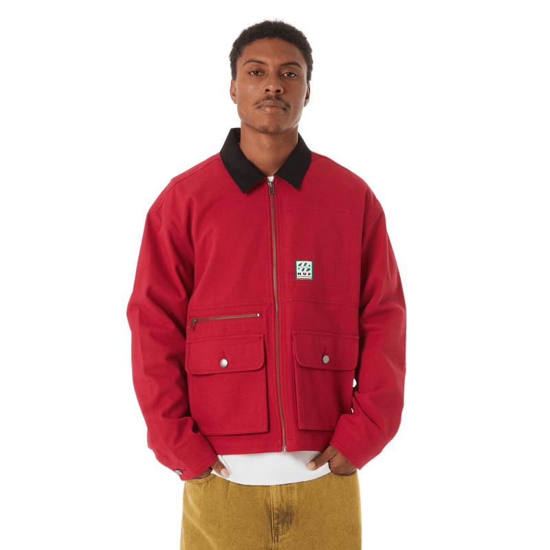 HUF Chilton Chore Jacket Cayenne