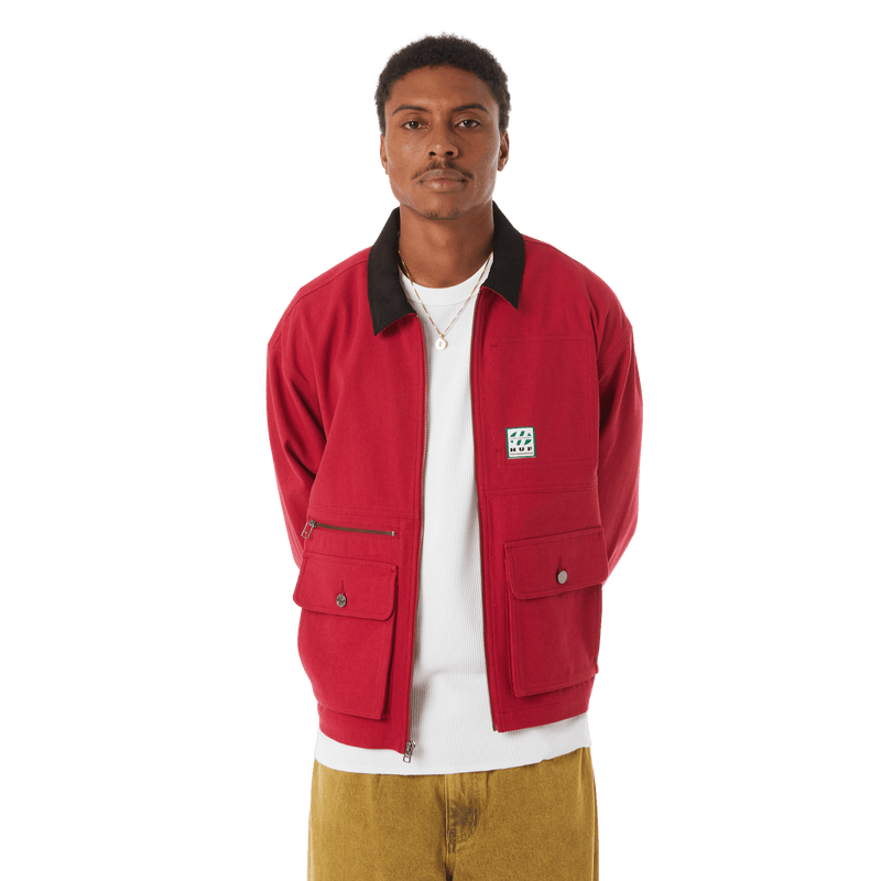 HUF Chilton Chore Jacket Cayenne