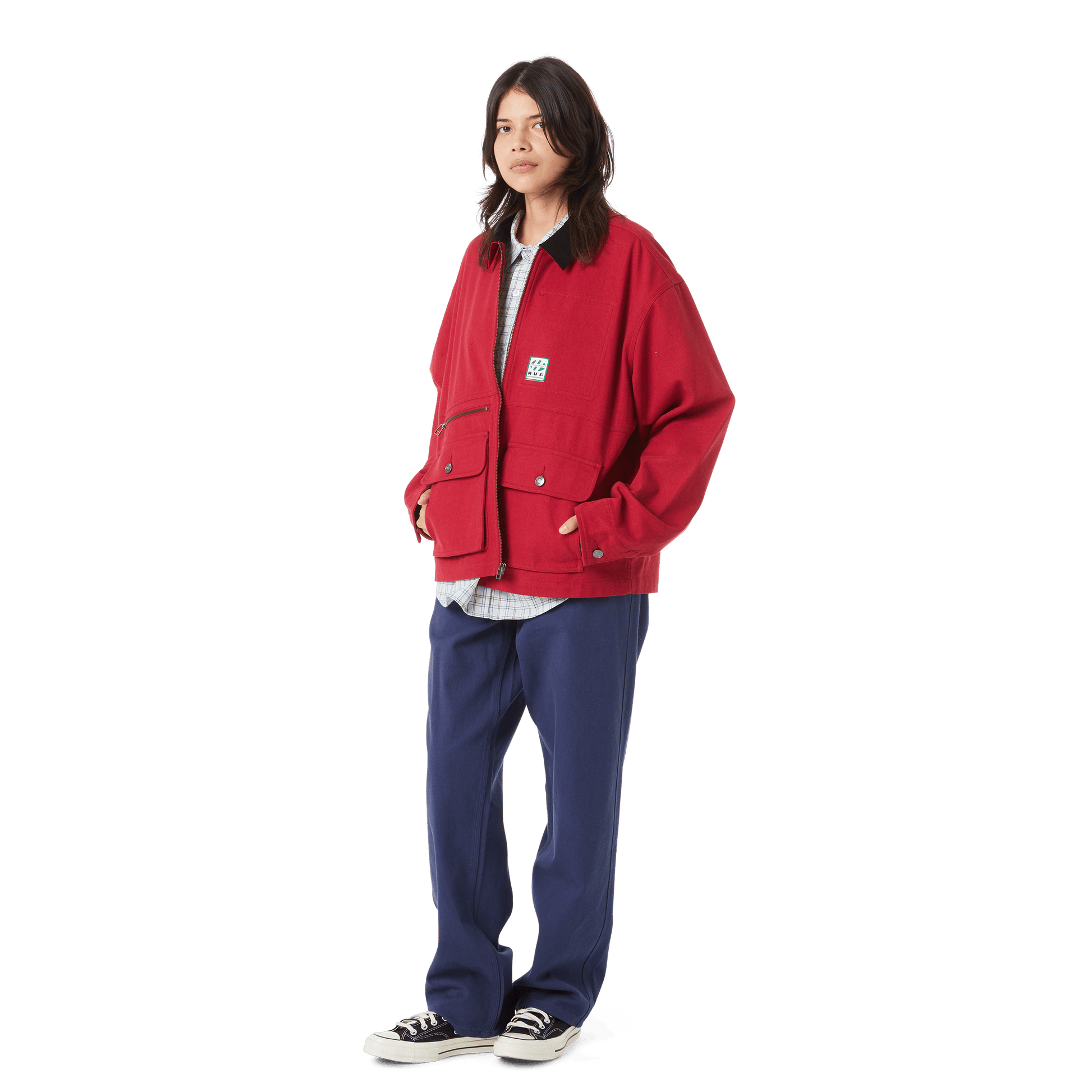 HUF Chilton Chore Jacket Cayenne