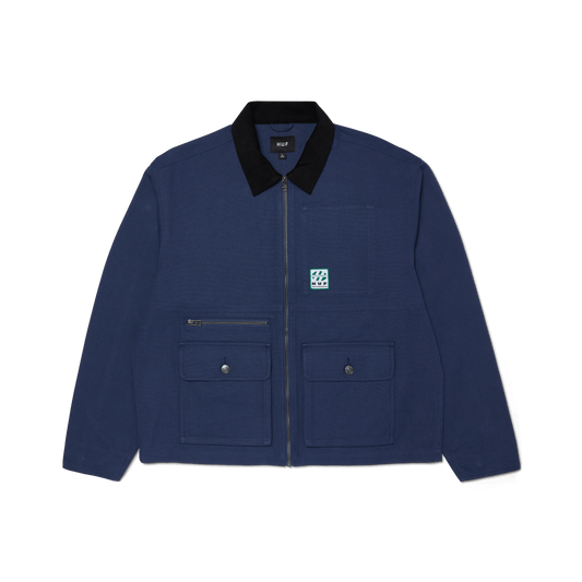 HUF Chilton Chore Jacket Navy