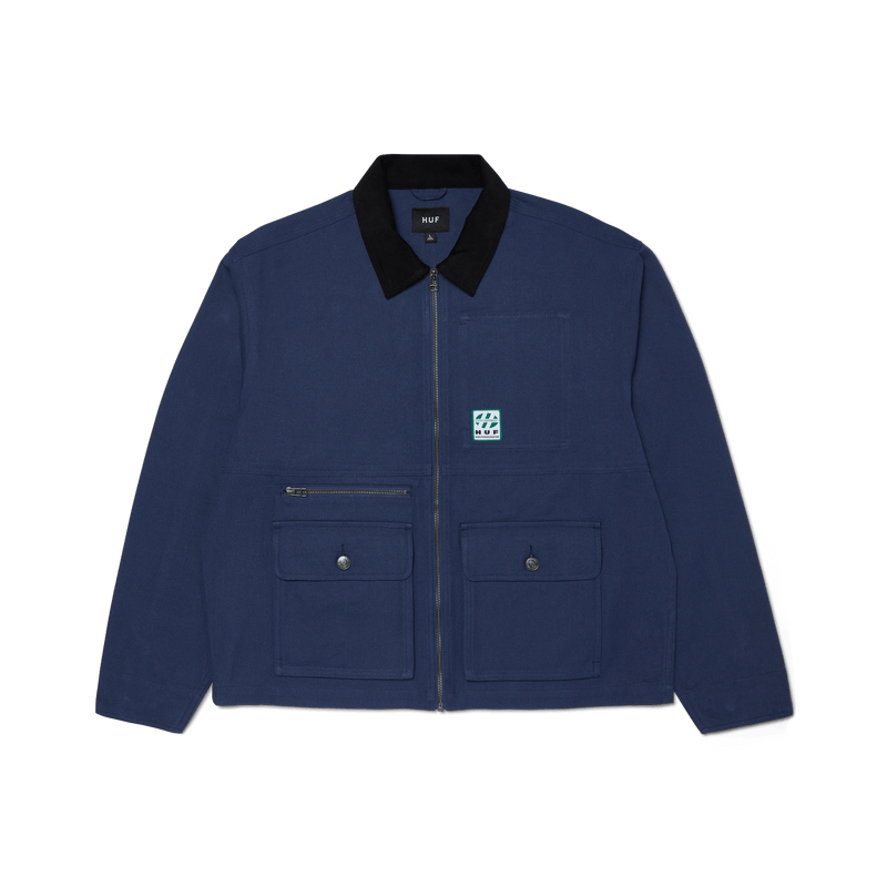 HUF Chilton Chore Jacket Navy