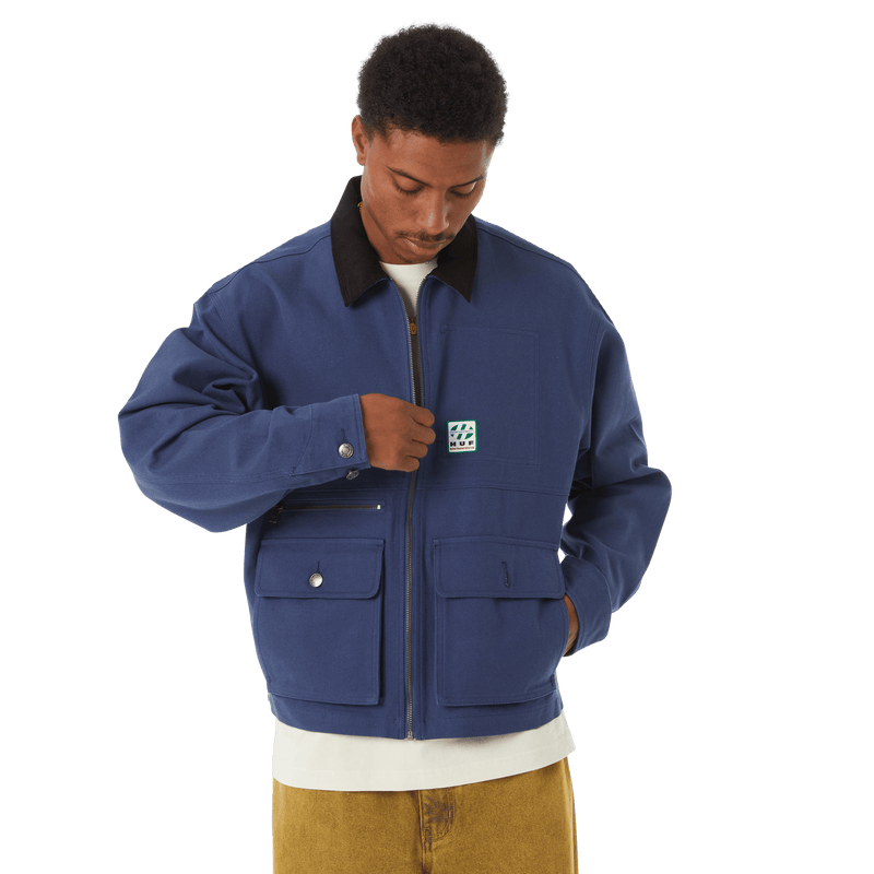 HUF Chilton Chore Jacket Navy