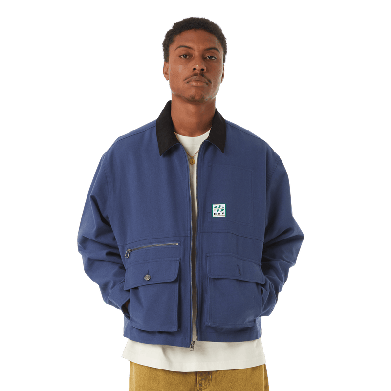 HUF Chilton Chore Jacket Navy