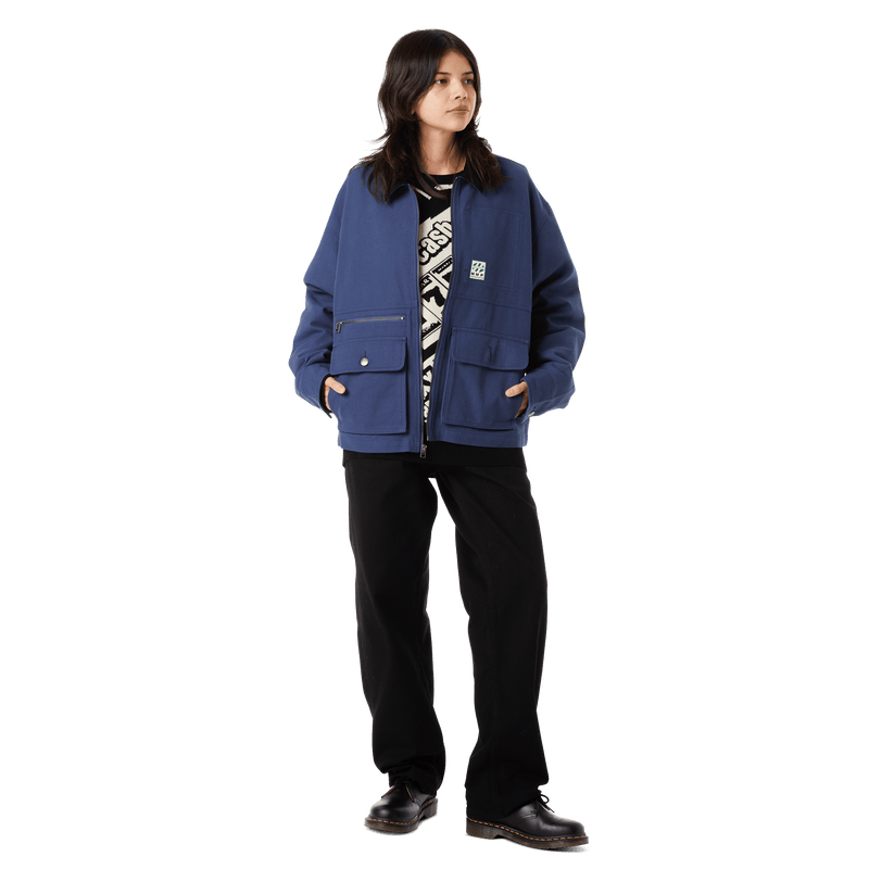 HUF Chilton Chore Jacket Navy