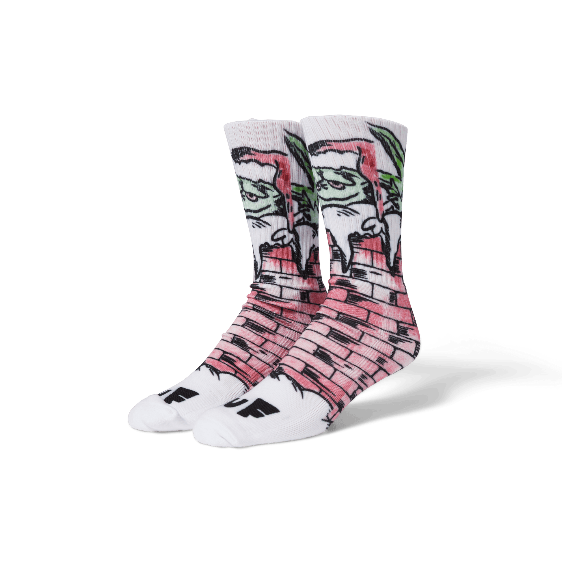 HUF Chimney Buddy Digital Sock White