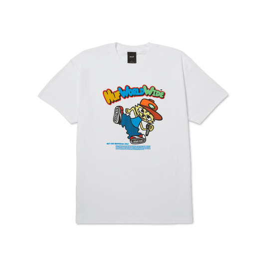 HUF Chop Kick Block T-Shirt White