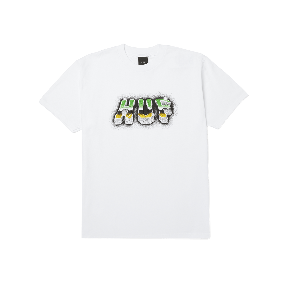 Huf Chrome Grit T-Shirt Black