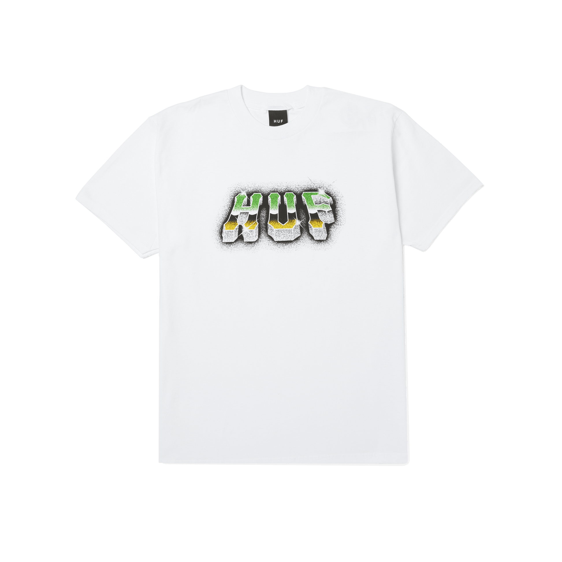 HUF Chrome Grit T-Shirt White