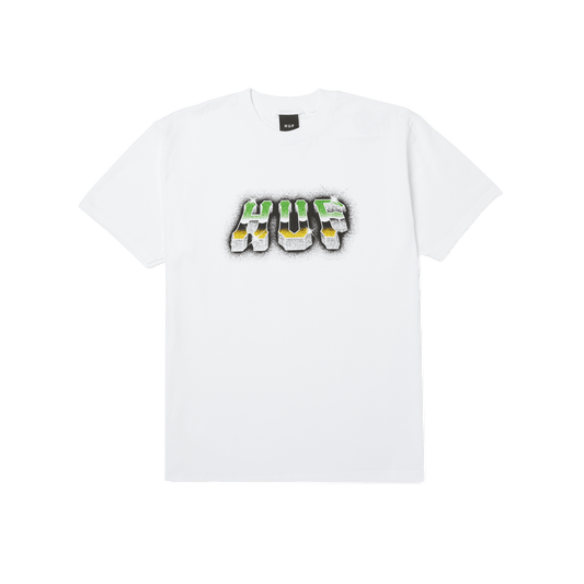 HUF Chrome Grit T-Shirt White