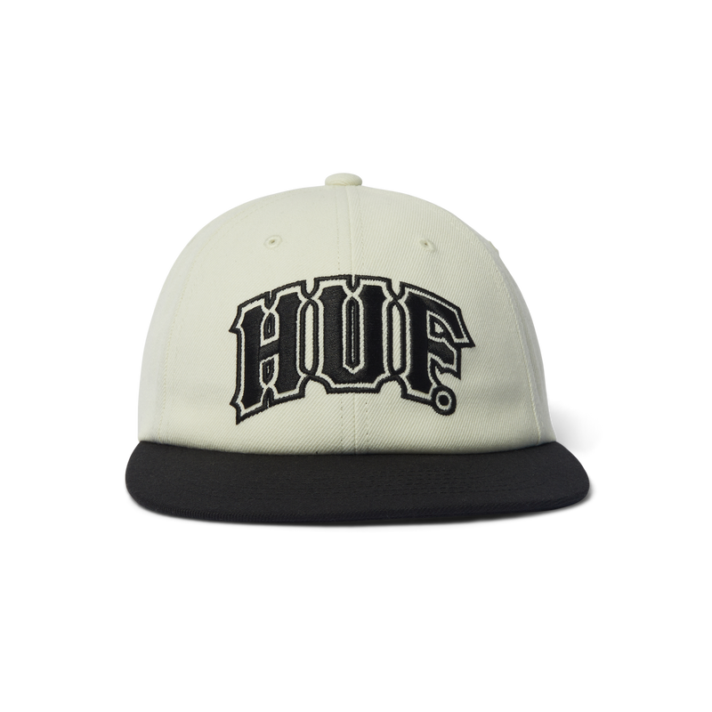 Huf Classic Arch Brushed Snapback Hat Navy/Green
