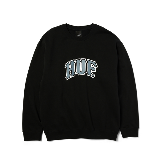 HUF Classic Arch Crewneck Sweatshirt Black