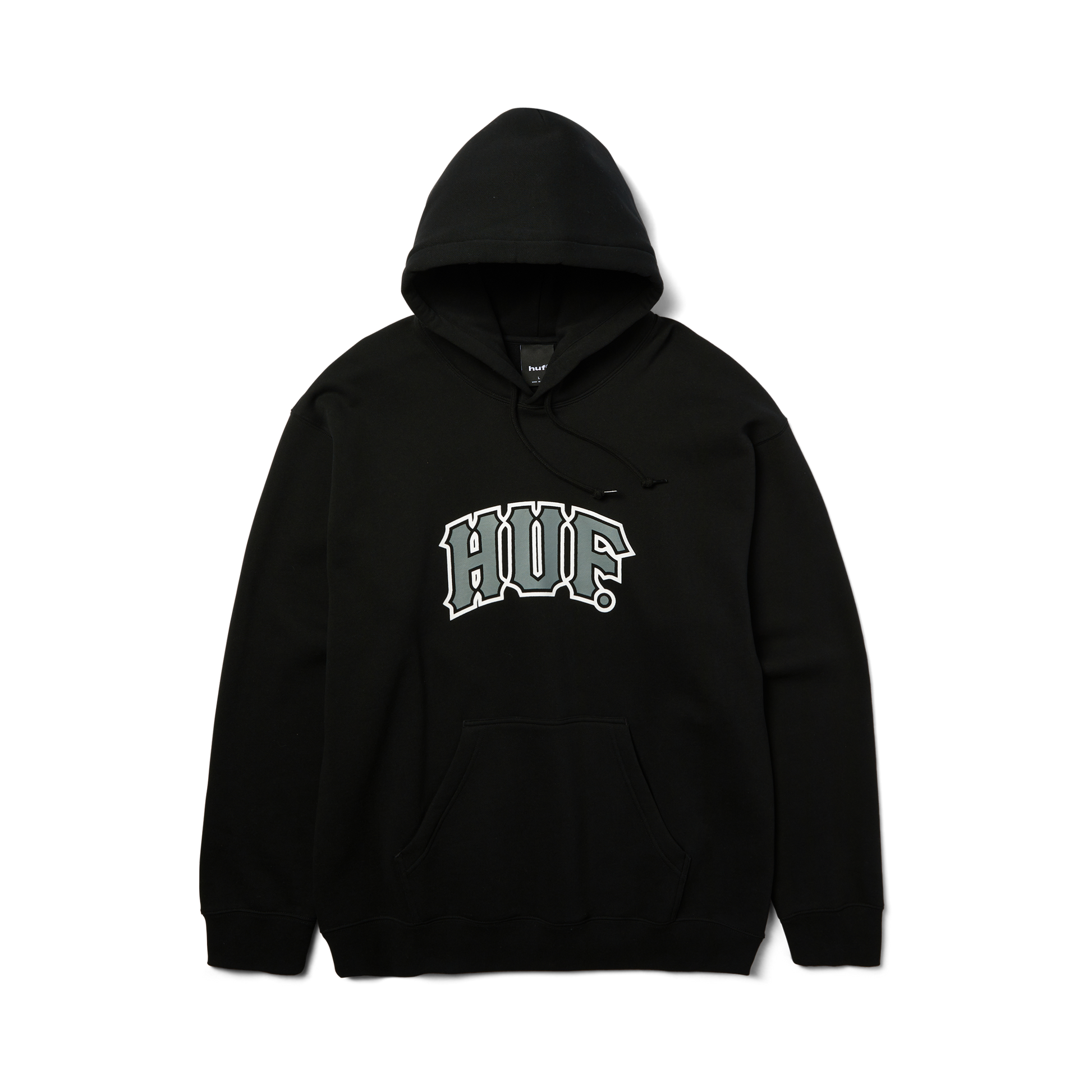 HUF Classic Arch Pullover Hoodie Black