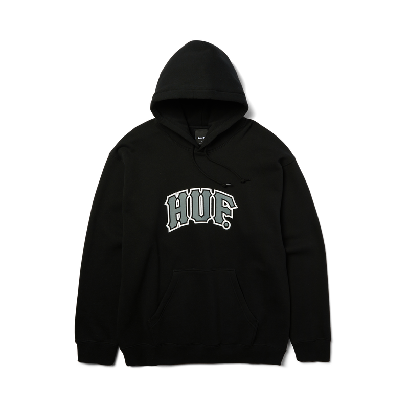 HUF Classic Arch Pullover Hoodie Black