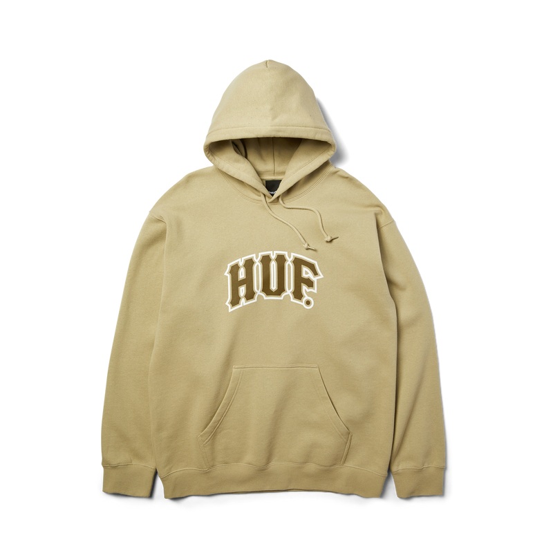 HUF Classic Arch Pullover Hoodie Sand