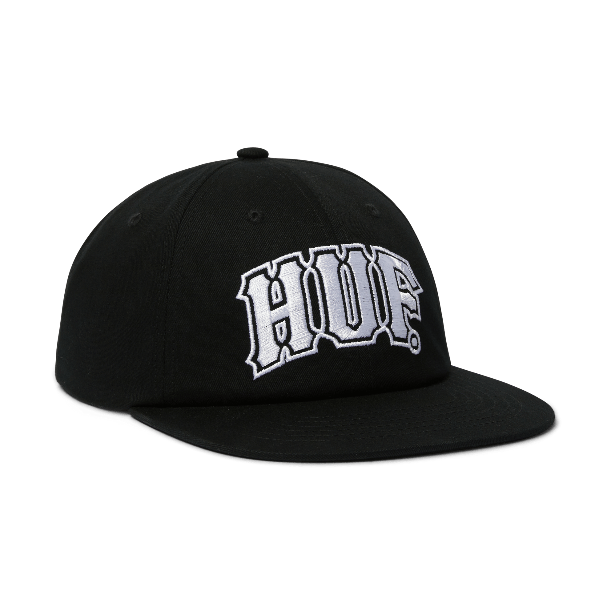 HUF Classic Arch Snapback Black/White