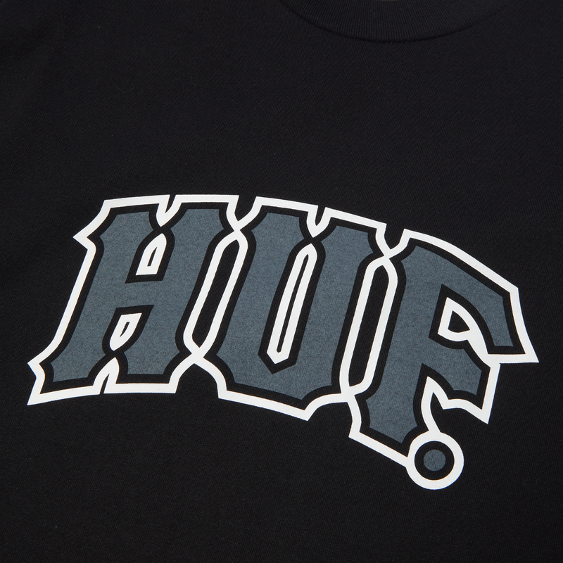 HUF Classic Arch T-Shirt Black
