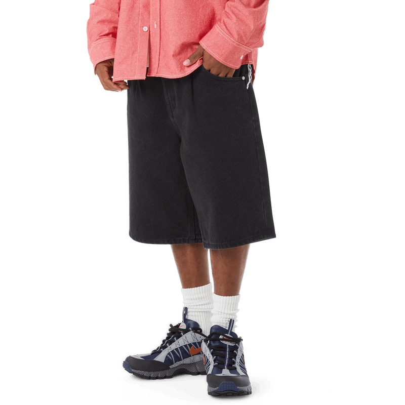 HUF Classic H Double Knee Work Short Black