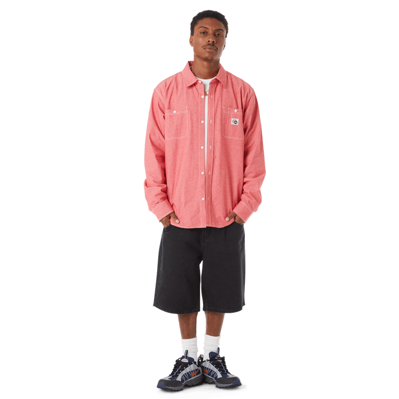 HUF Classic H Double Knee Work Short Black