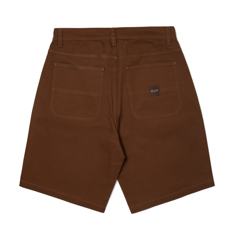 HUF Classic H Double Knee Work Short Brown