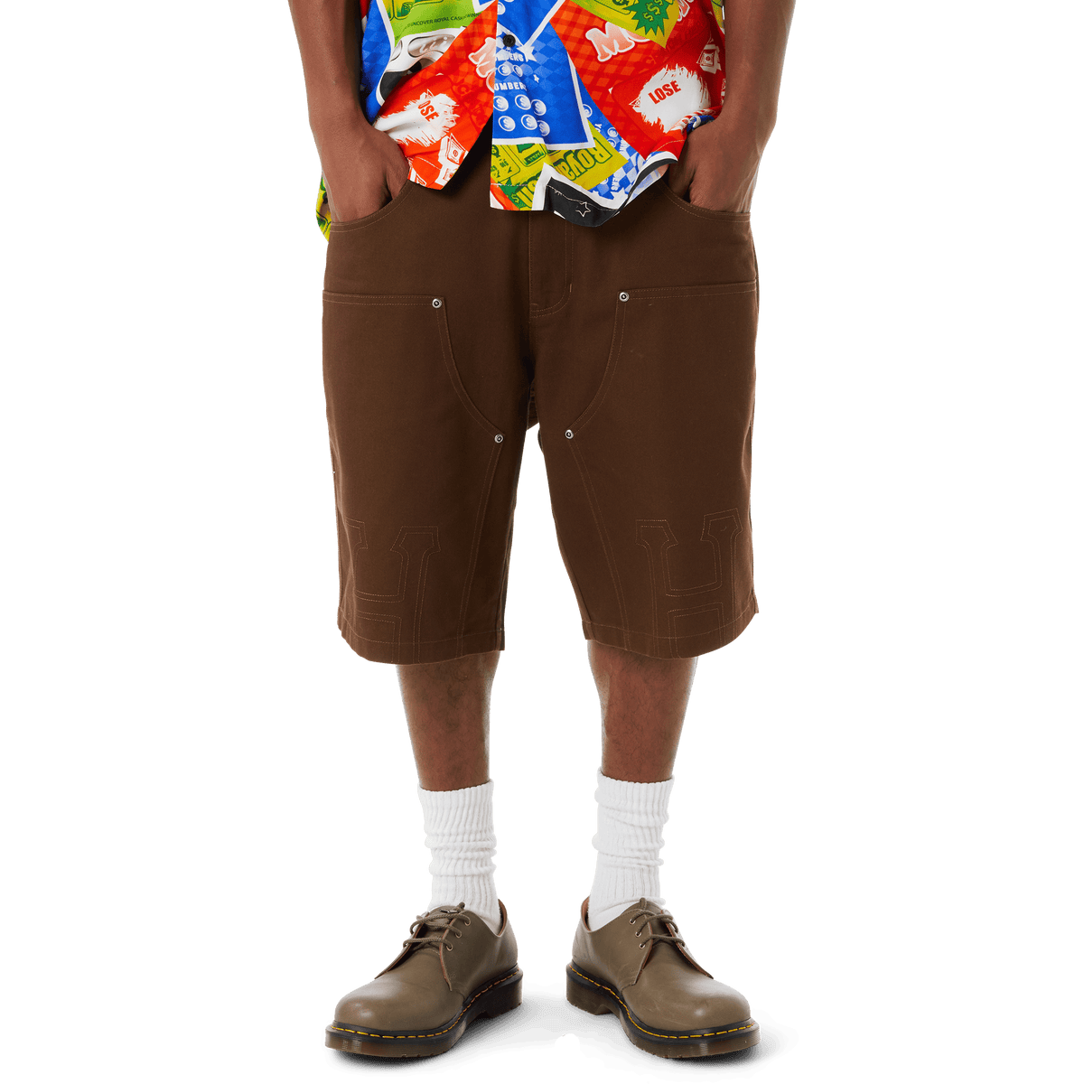 Classic H Double Knee Work Short