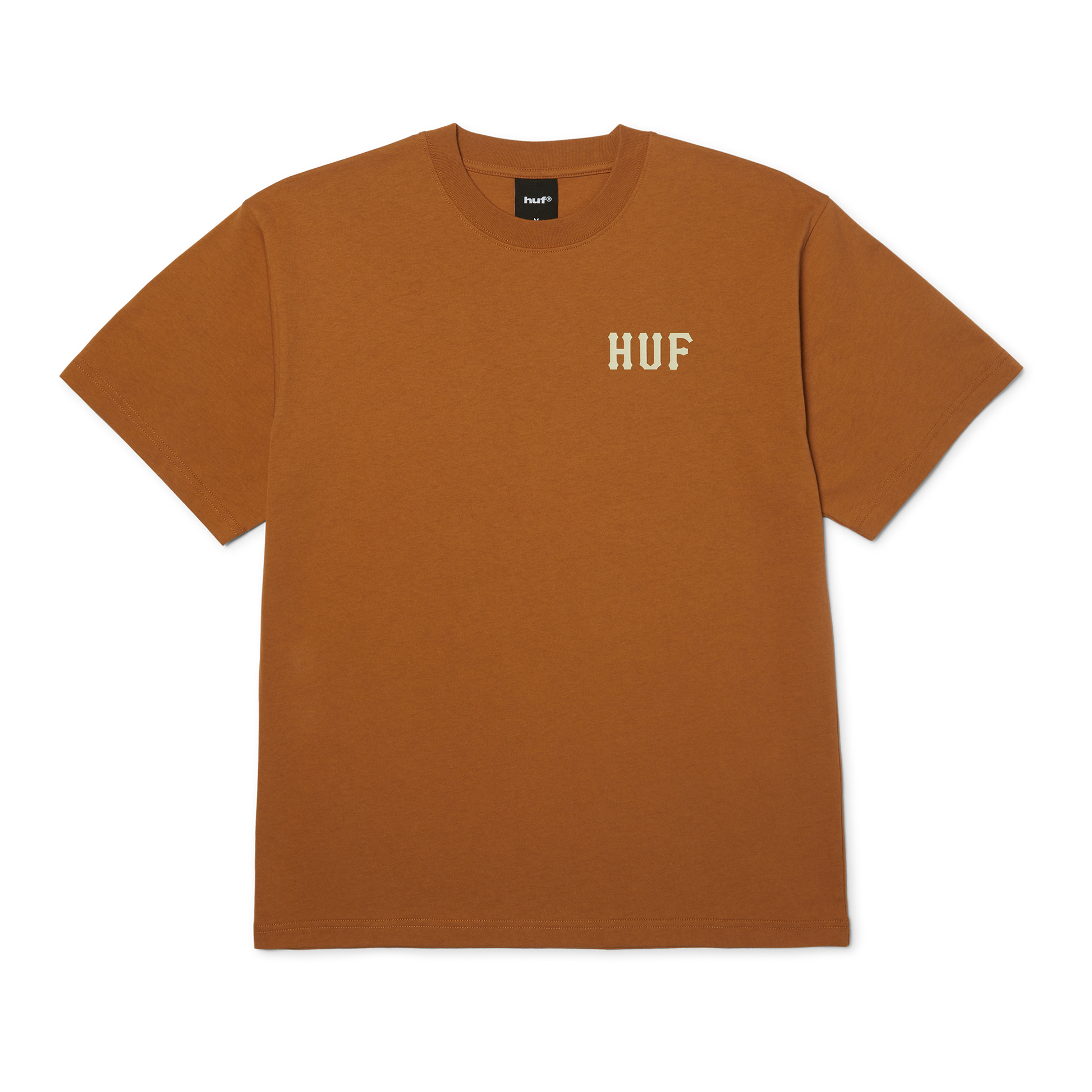 HUF Classic H T-Shirt Brown Sugar/Cream