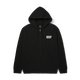 Huf Classic Logo Full-Zip Hoodie Black