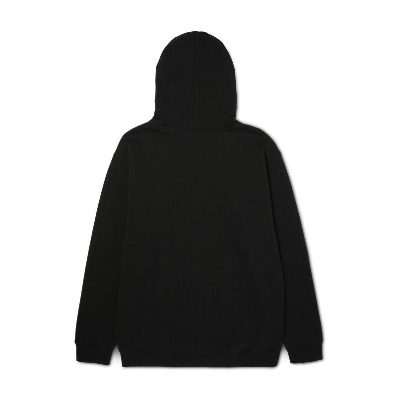 Huf Classic Logo Full-Zip Hoodie Black