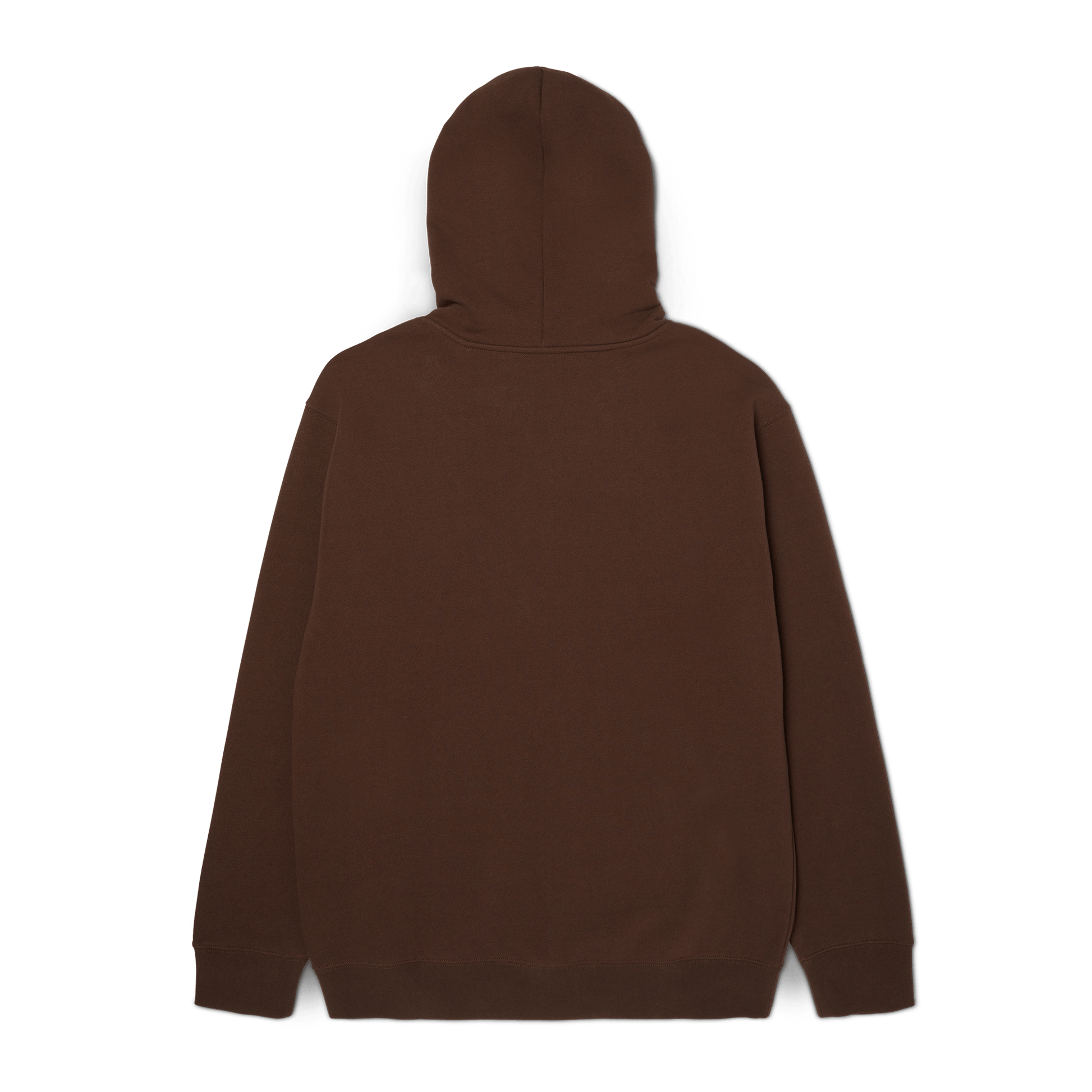Huf Classic Logo Full-Zip Hoodie Chocolate