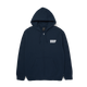 HUF Classic Logo Full-Zip Hoodie Navy