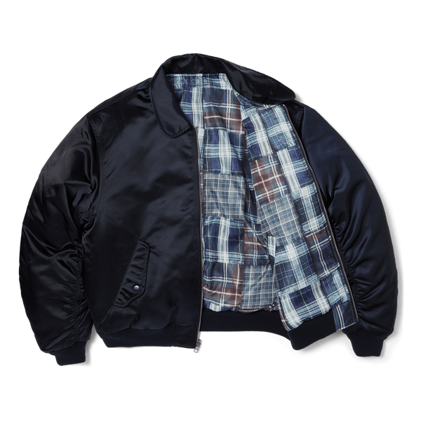 Huf Clothiers Reversible Flight Jacket Navy