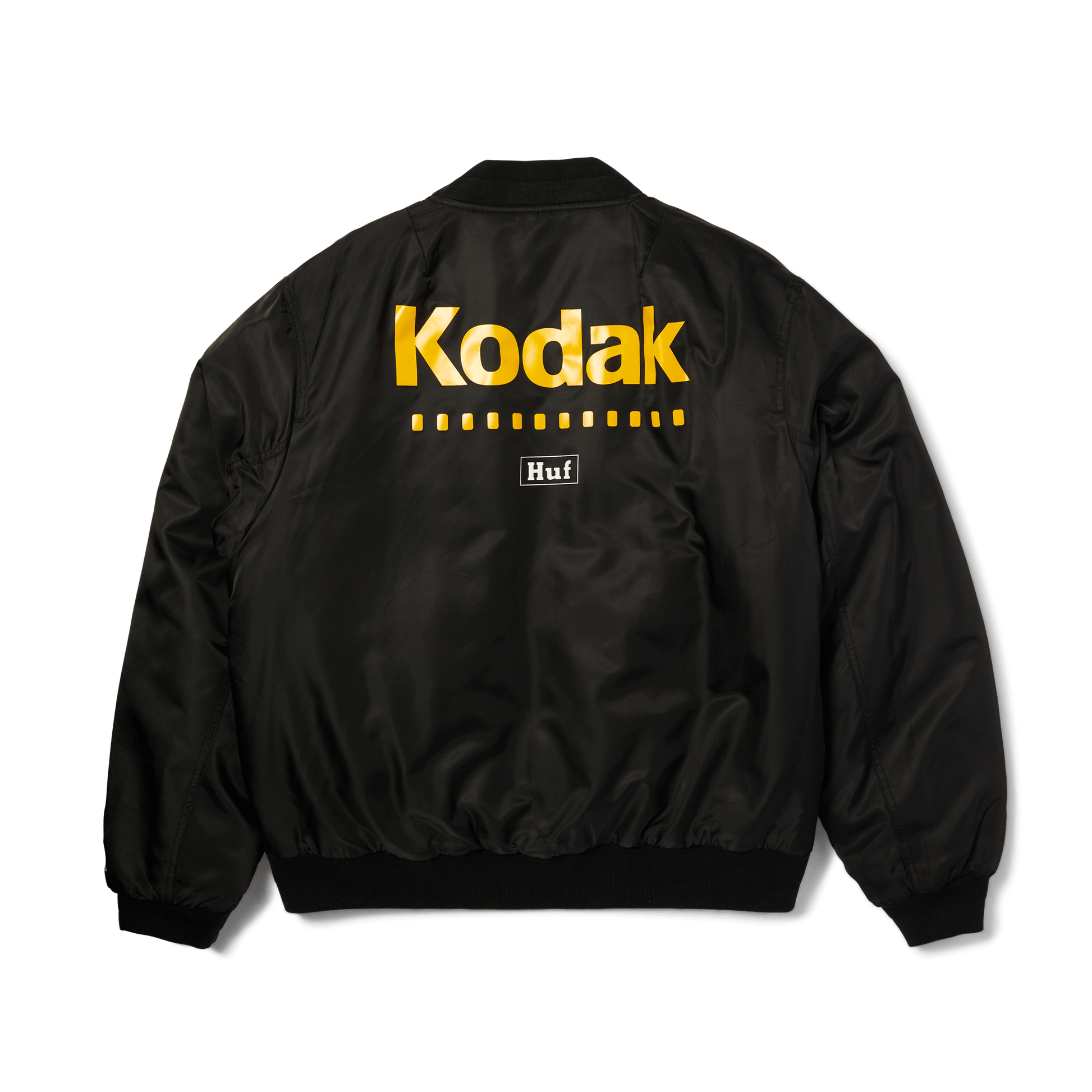 Huf x Kodak Collage Bomber Jacket Black