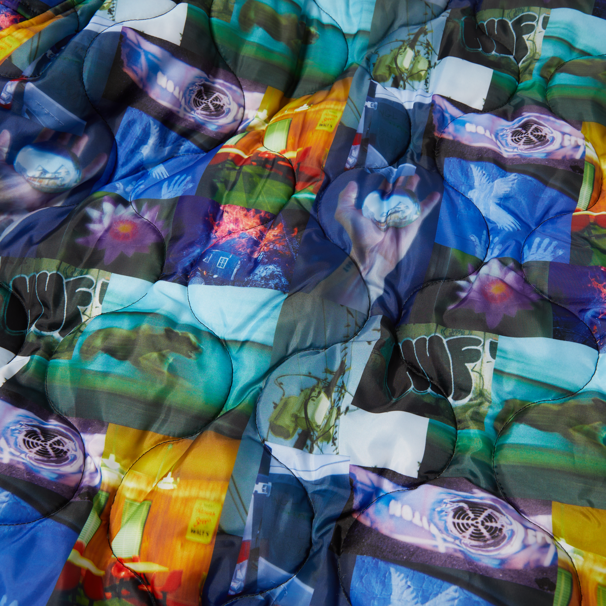 HUF x Kodak Collage Bomber Jacket