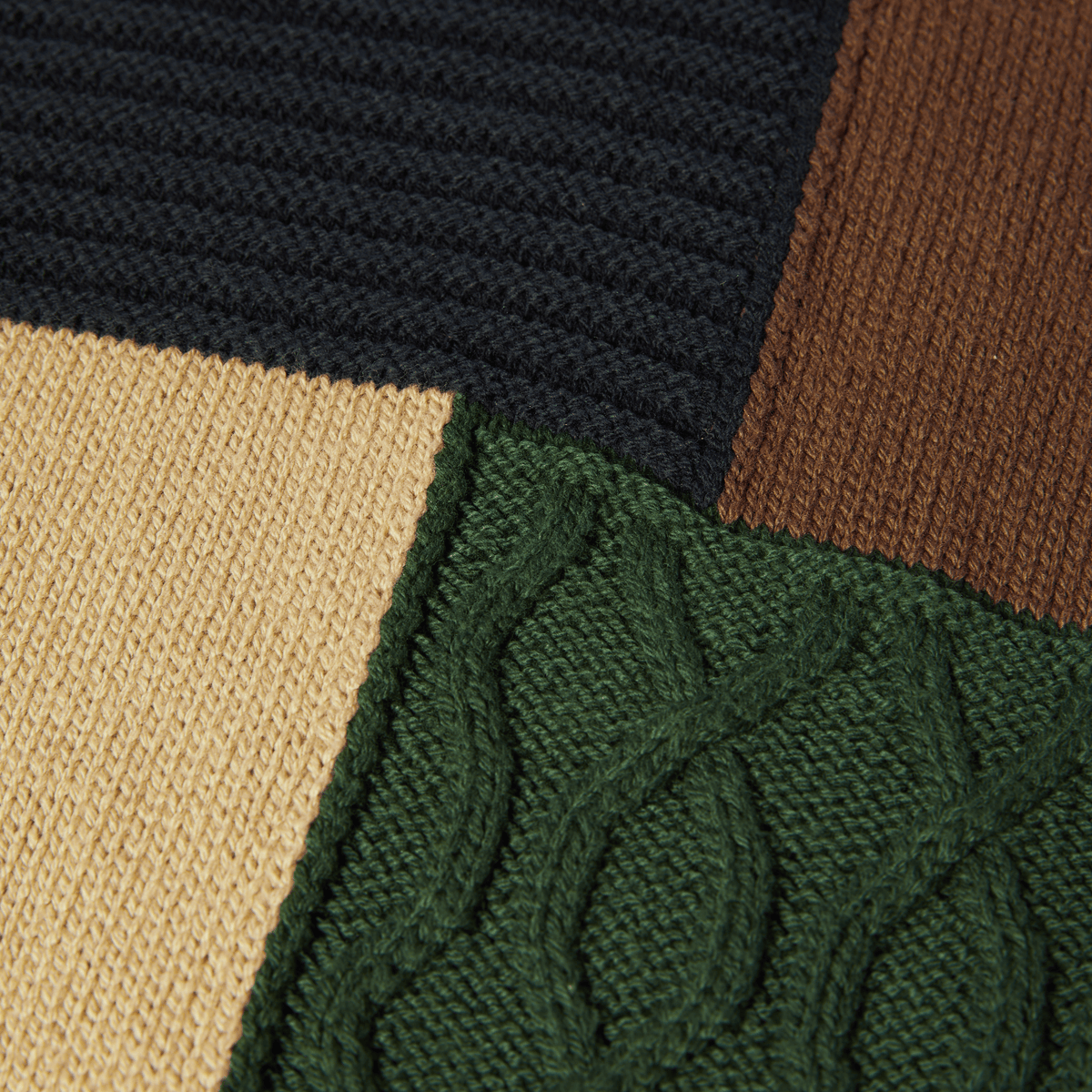 Huf Columbia Cable Knit Sweater Multi