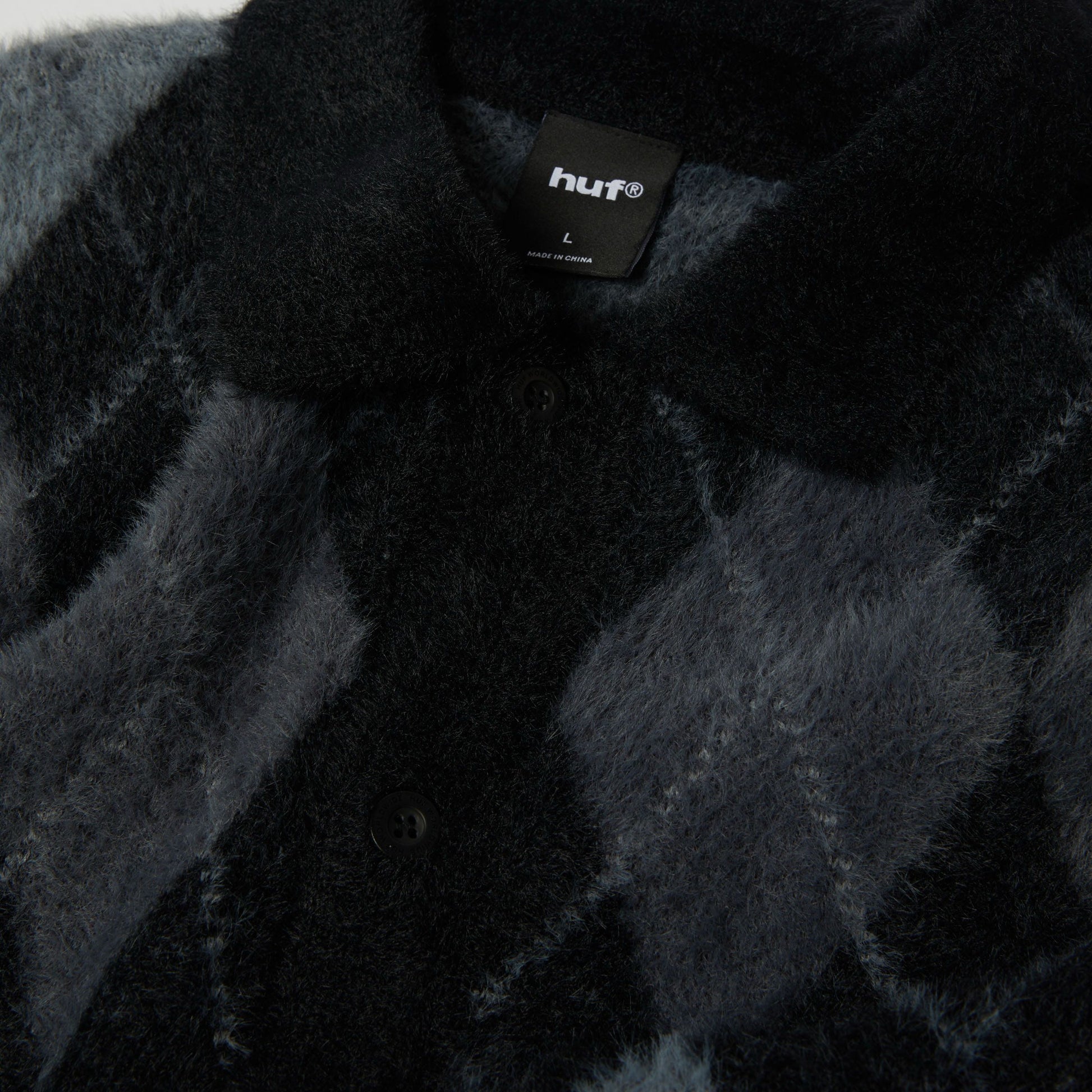 Huf Cooper Mohair Sweater Black