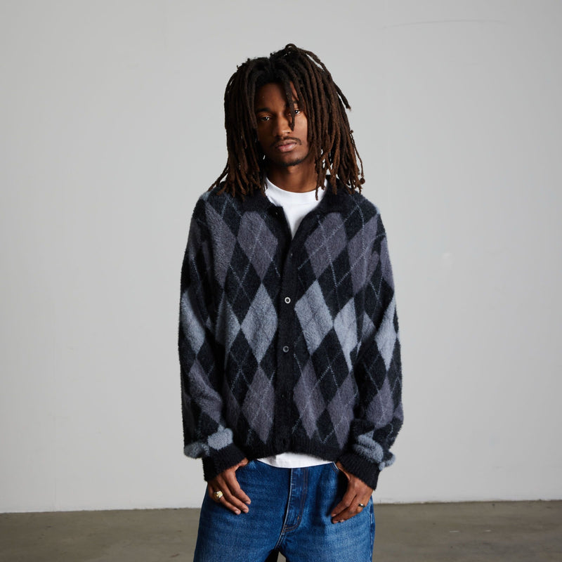 Huf Cooper Mohair Sweater Black