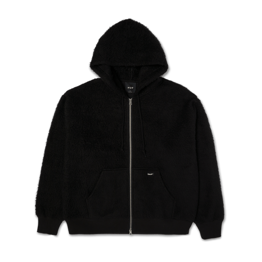 HUF Corso Heavyweight Full-Zip Hoodie Black