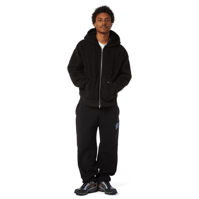HUF Corso Heavyweight Full-Zip Hoodie Black