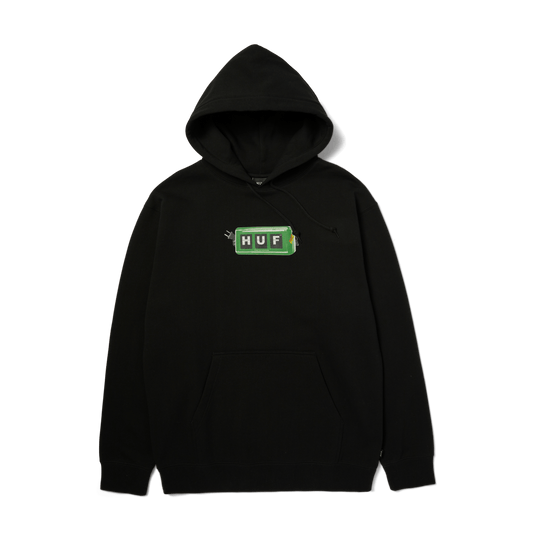 HUF Countdown Pullover Hoodie Black