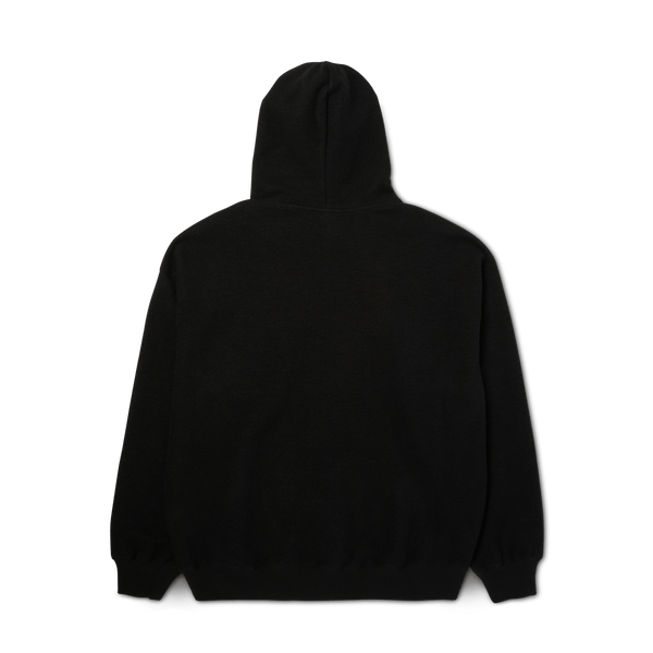 Huf Cracked Arch Inside Out Hoodie Black