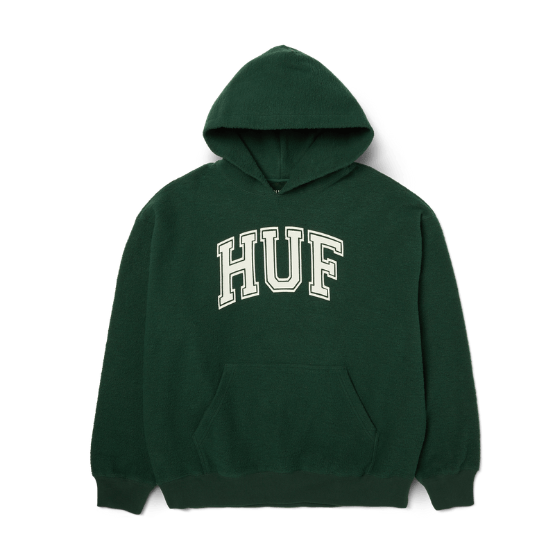 Huf Cracked Arch Inside Out Hoodie Forest Green