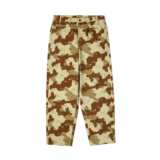 HUF Cromer Camo Pant Brown