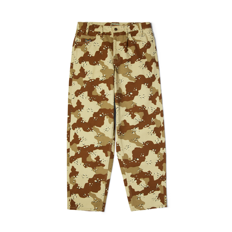 HUF Cromer Camo Pant Brown