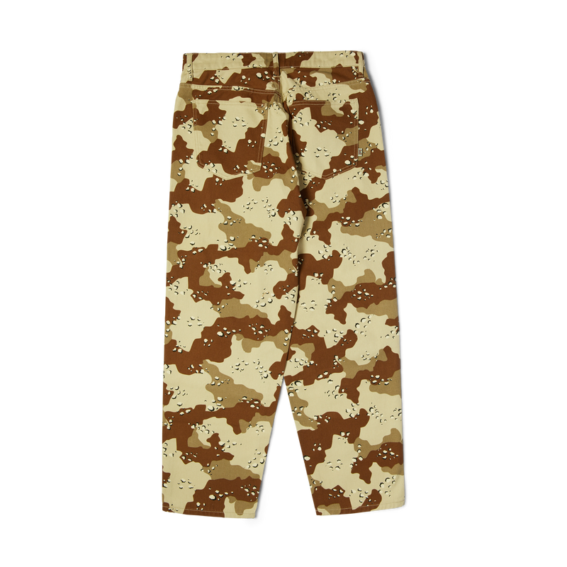 HUF Cromer Camo Pant Brown