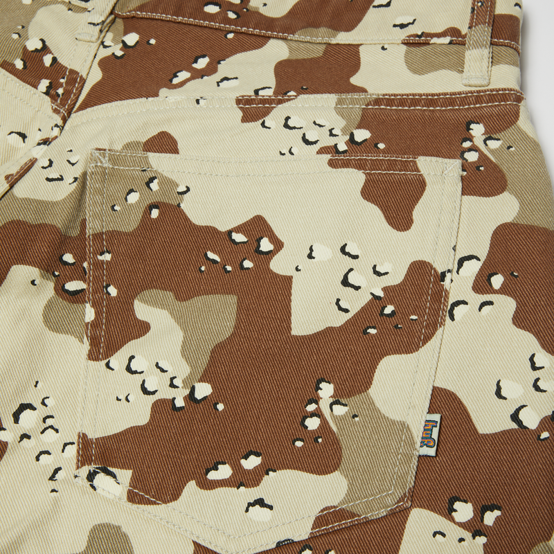 HUF Cromer Camo Pant Brown