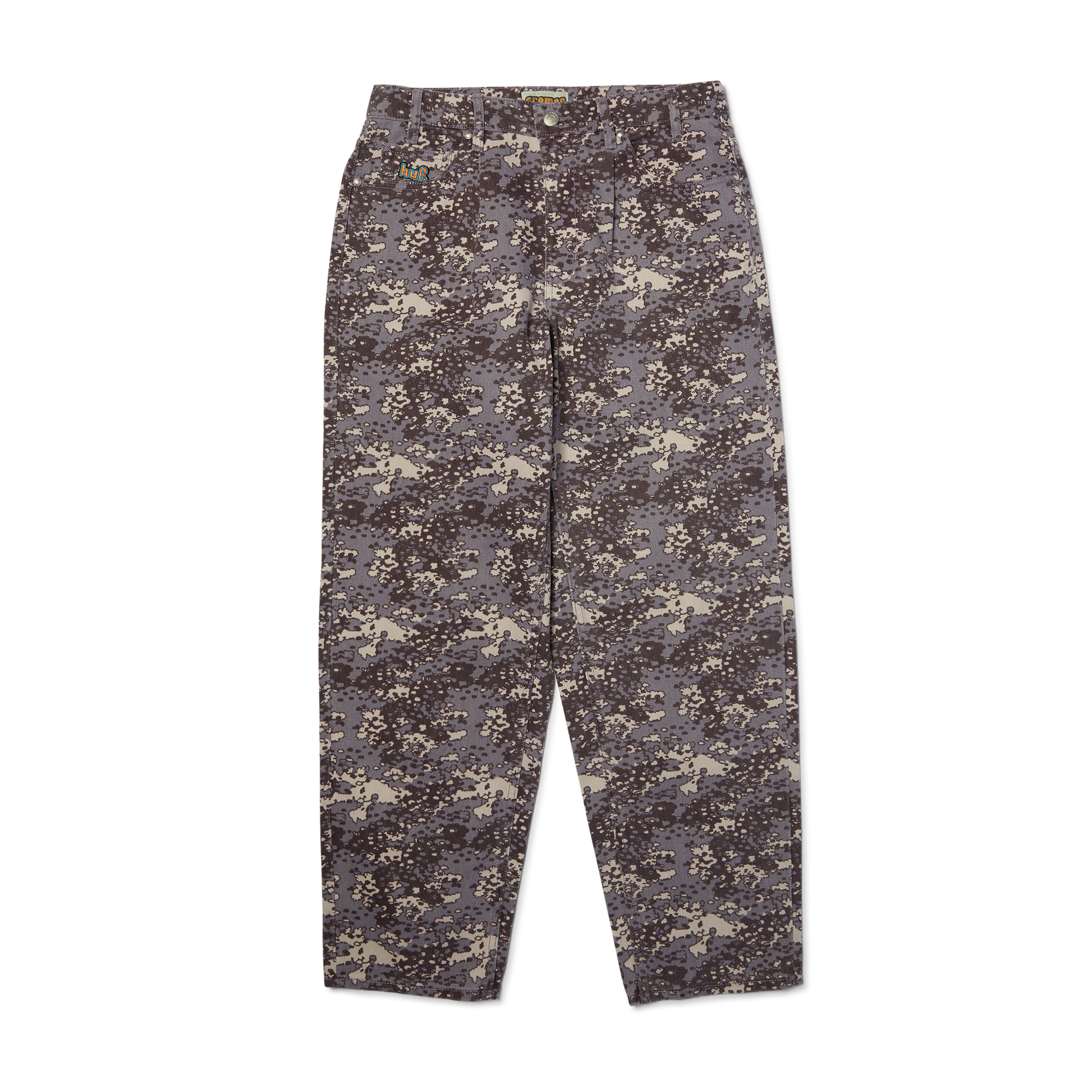 HUF Cromer Camo Pant Dust Purple